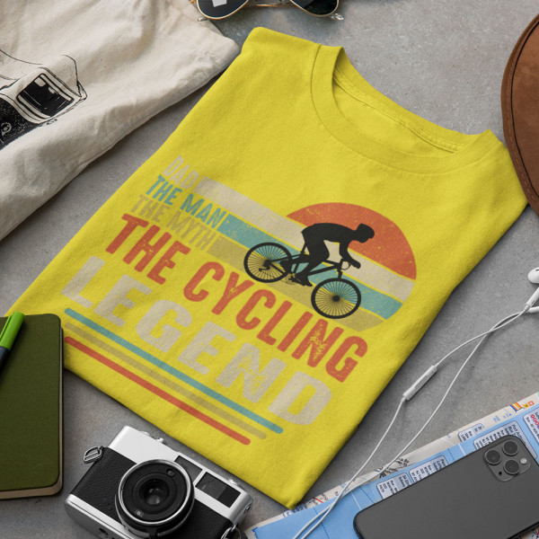 T-paita "The cycling legend"
