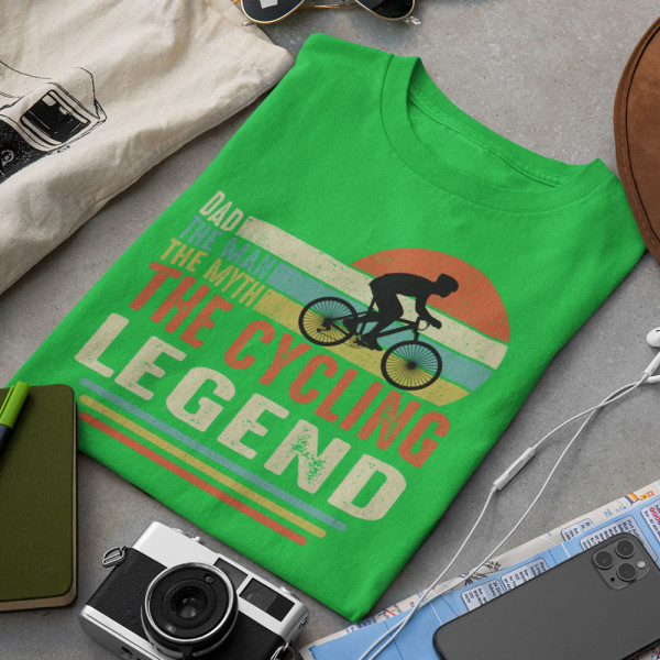 T-paita "The cycling legend"