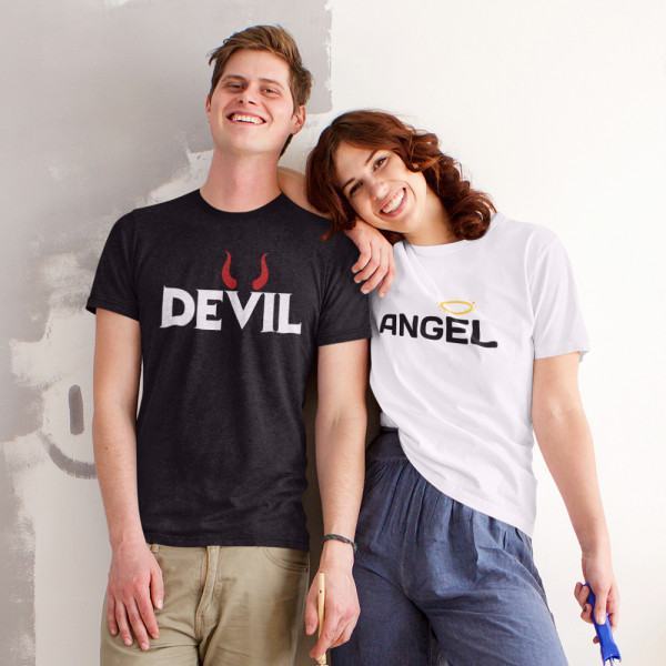 T-paitasetti "Angel and Devil" T-paitasetti "Angel and Devil"