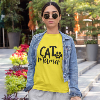 Naisten t-paidat "Cat mama"