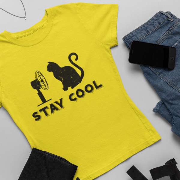 Naisten t-paidat "Stay cool"