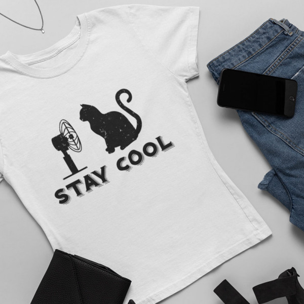 Naisten t-paidat "Stay cool"