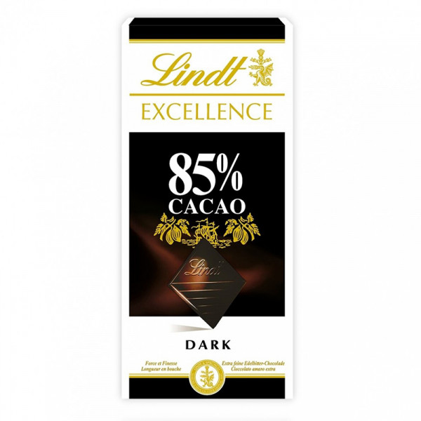 LINDT EXCELLENCE tumma suklaa (85%), 100g