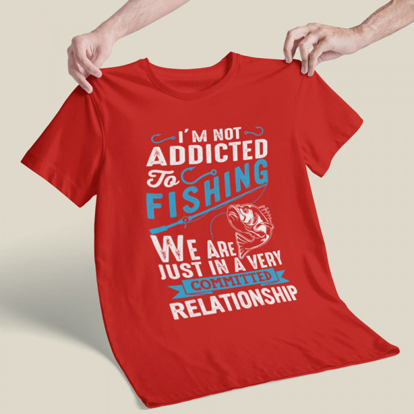 T-paidat "Addicted to fishing"