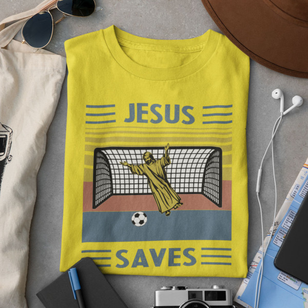 T-paidat "Jesus saves"