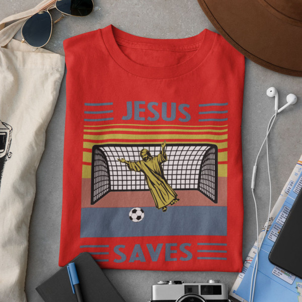 T-paidat "Jesus saves"