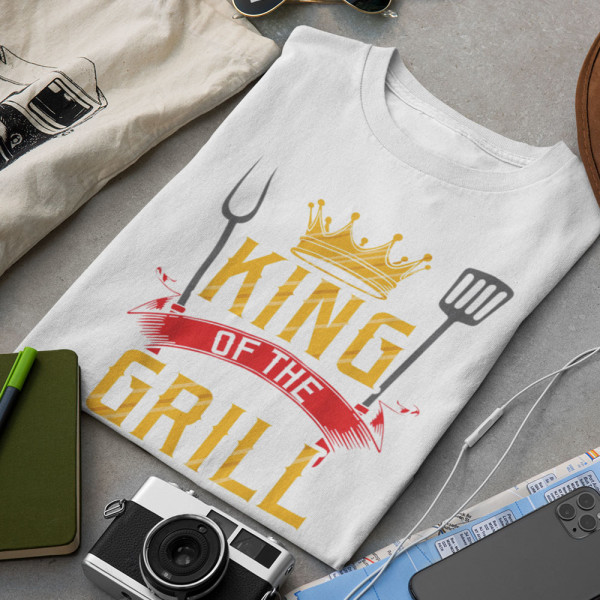 T-paidat "King of the grill"