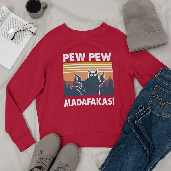 Paita "Pew Pew Madafakas" (ilman huppua)