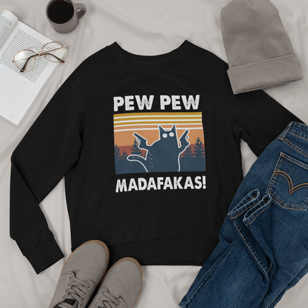 Paita "Pew Pew Madafakas" (ilman huppua)