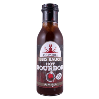 Kastike-marinadi "Hot Bourbon BBQ", 410g.