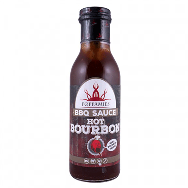 Kastike-marinadi "Hot Bourbon BBQ", 410g.