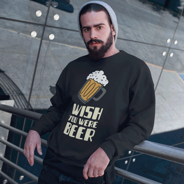 Paita "Wish you were beer" (ilman huppua) Paita "Wish you were beer" (ilman huppua)