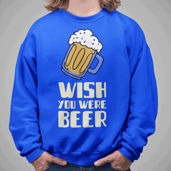 Paita "Wish you were beer" (ilman huppua) Paita "Wish you were beer" (ilman huppua)