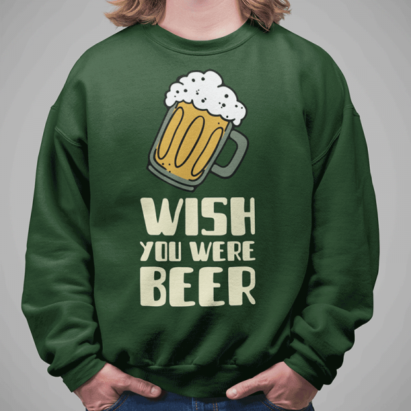 Paita "Wish you were beer" (ilman huppua) Paita "Wish you were beer" (ilman huppua)