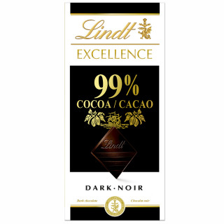 LINDT EXCELLENCE tumma suklaa (99%), 50g