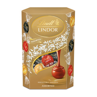 LINDT LINDOR valikoidut suklaatryffelit, 200g