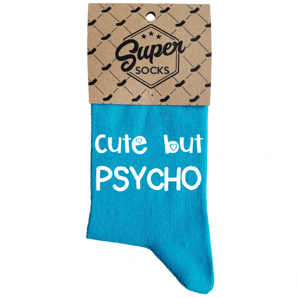 Naisten sukat „Cute but psycho“