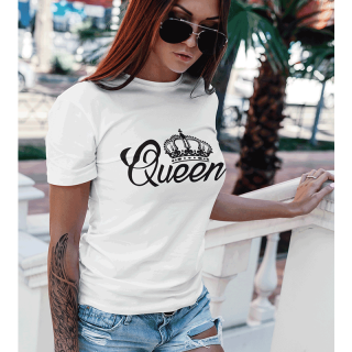 Naisten t-paidat "Queen"