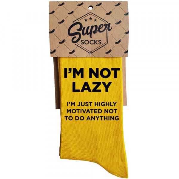 Sukat "I'm not lazy"