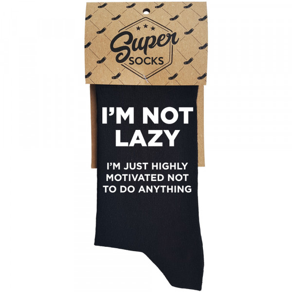 Sukat "I'm not lazy"