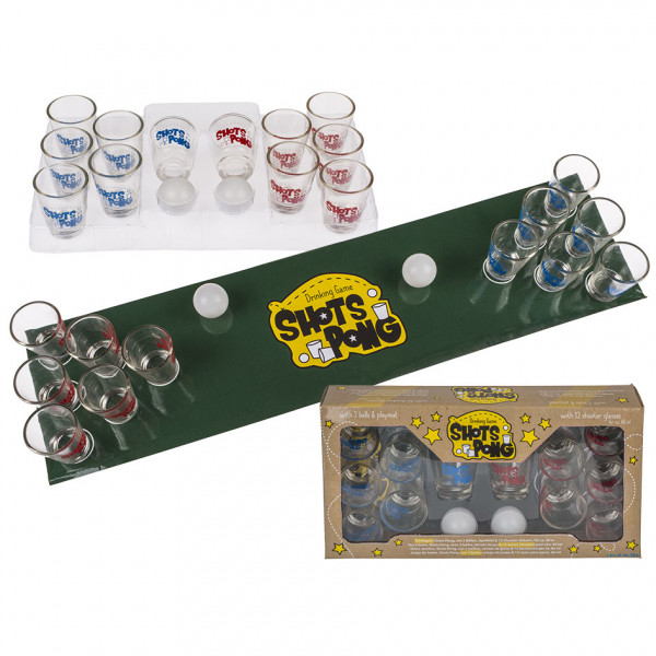 Peli "Shots Pong"