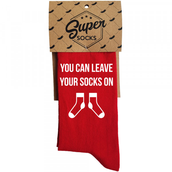 Sukat "You can leave your socks on"