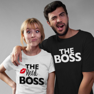 T-paitasetti "The Boss couple"