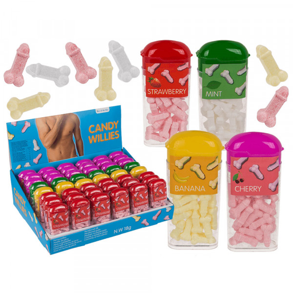 Karamelli rasiassa "Candy Willies"