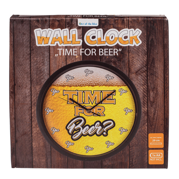 Kello "Beer O'Clock"