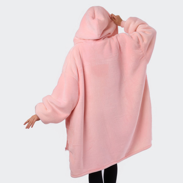 BARAMOOR paitapeitto vetoketjulla "Light Pink" BARAMOOR paitapeitto vetoketjulla "Light Pink"