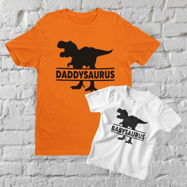 T-paitasetti "Dinosaurus"