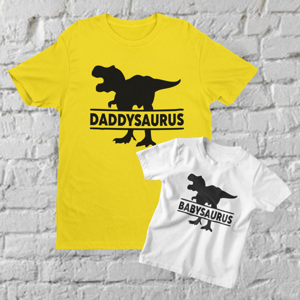 T-paitasetti "Dinosaurus"