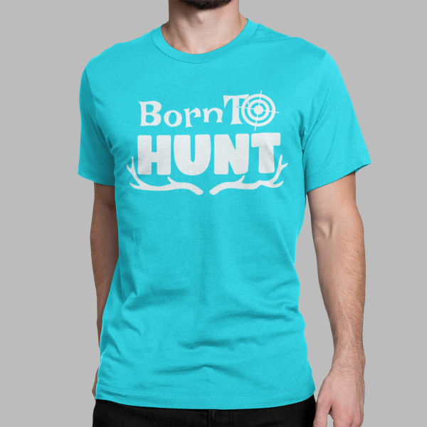 T-paita "Born to hunt"