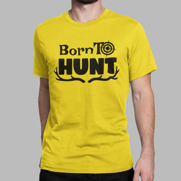 T-paita "Born to hunt"