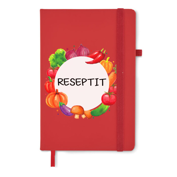 A5-muistikirja "Reseptit" A5-muistikirja "Reseptit"
