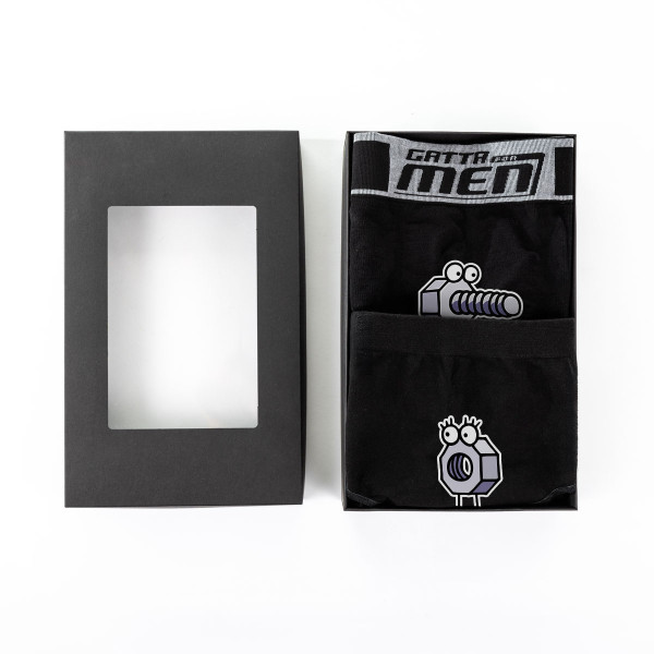 Pariskunnan alusvaatesetti "Tuhmat ruuvit"