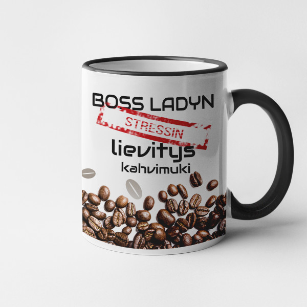 Boss ladyn stressin lievitys muki Boss ladyn stressin lievitys muki