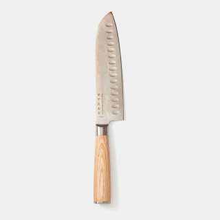 Damascus Santoku -veitsi "VINGA Hattasan"