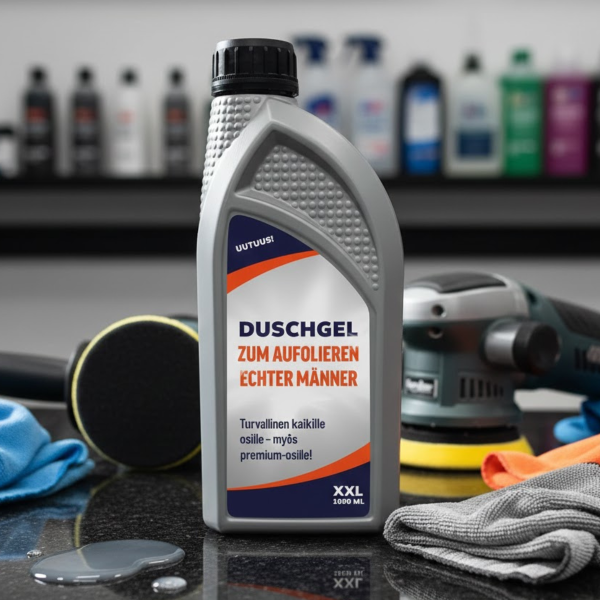 XXL-suihkugeeli "Tosimiesten kiillotukseen" (1000ml)