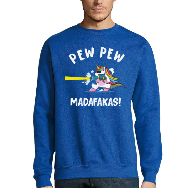 Paita "Pew pew yksisarvinen" (ilman huppua)
