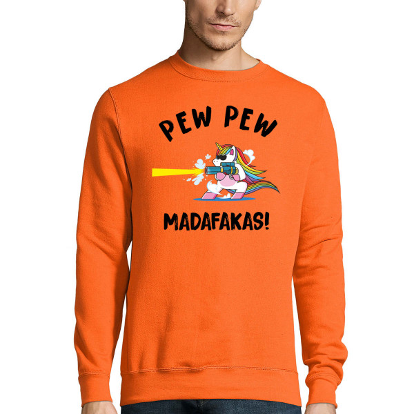 Paita "Pew pew yksisarvinen" (ilman huppua)