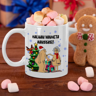 Joulumuki  "Haluan vanheta kanssasi"