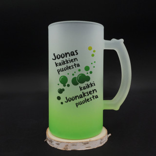 "Kaikki Joonaksen puolesta" -lasi