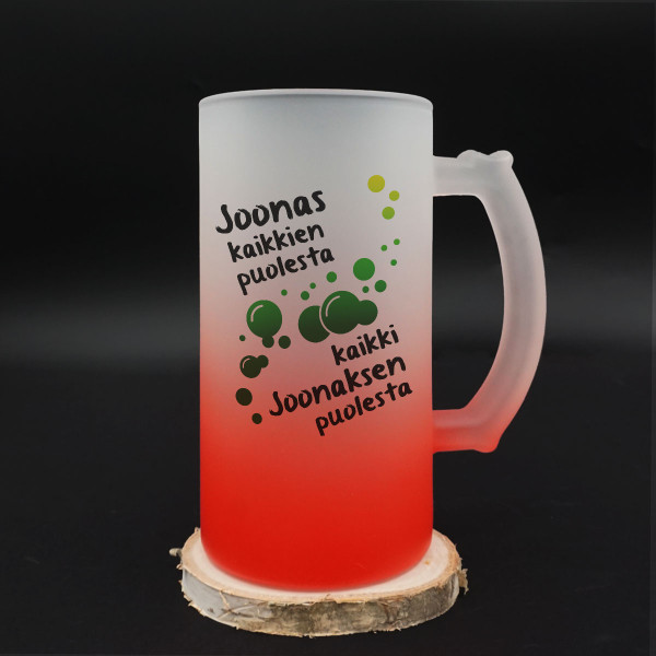 "Kaikki Joonaksen puolesta" -lasi "Kaikki Joonaksen puolesta" -lasi