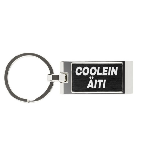 Kaiverrettu avaimenperä "Coolein äiti"