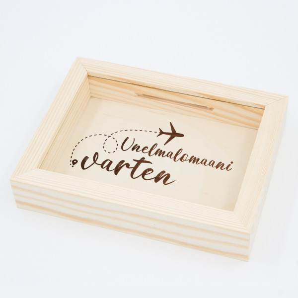 Kehys - pankki "Unelmalomaani varten" Kehys - pankki "Unelmalomaani varten"