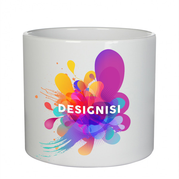 Keraaminen kukkaruukku omalla designillasi