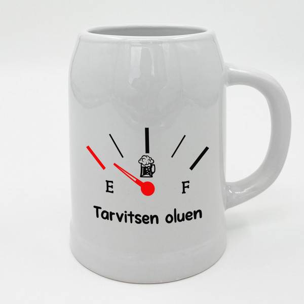 Keraaminen muki "Tarvitsen oluen" Keraaminen muki "Tarvitsen oluen"