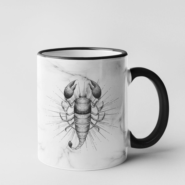 Muki "Zodiac" valitsemallasi nimellä ja horoskoopilla Muki "Zodiac" valitsemallasi nimellä ja horoskoopilla