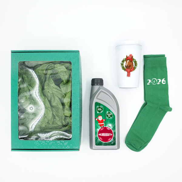 Lahjasetti miehille "Hevosen vuosi – 2026"